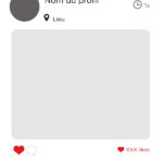 Cadre photobooth personnalisable Instagram