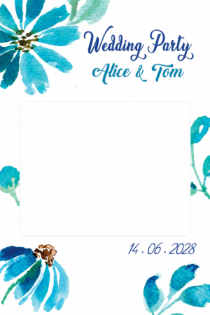 Cadre-photobooth-Aquarelle-personnalisable-bis