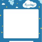cadre photobooth animation baby shower garcon boy