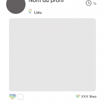 cadre photobooth polaroid geant personnalisable instagram pastel