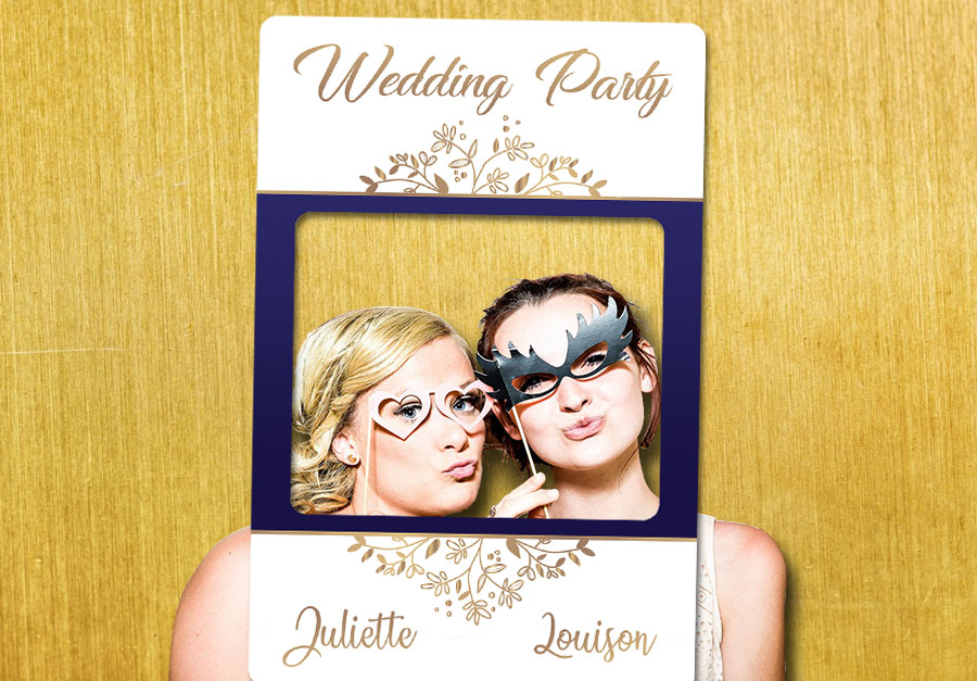 cadre-photobooth-mariage-decoration-bleu-dore