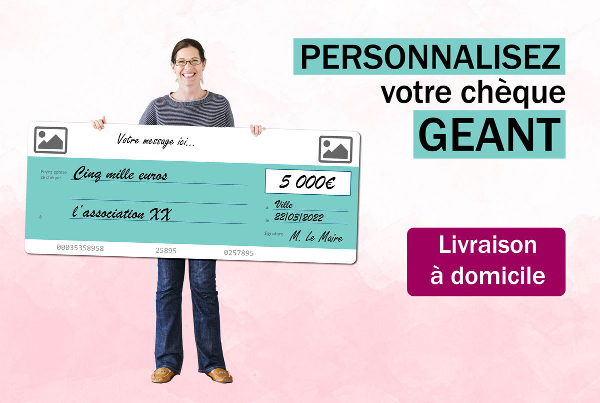 Chèque-Cadeau géant - Atelier de l'Immo - Agence Communik&Vous