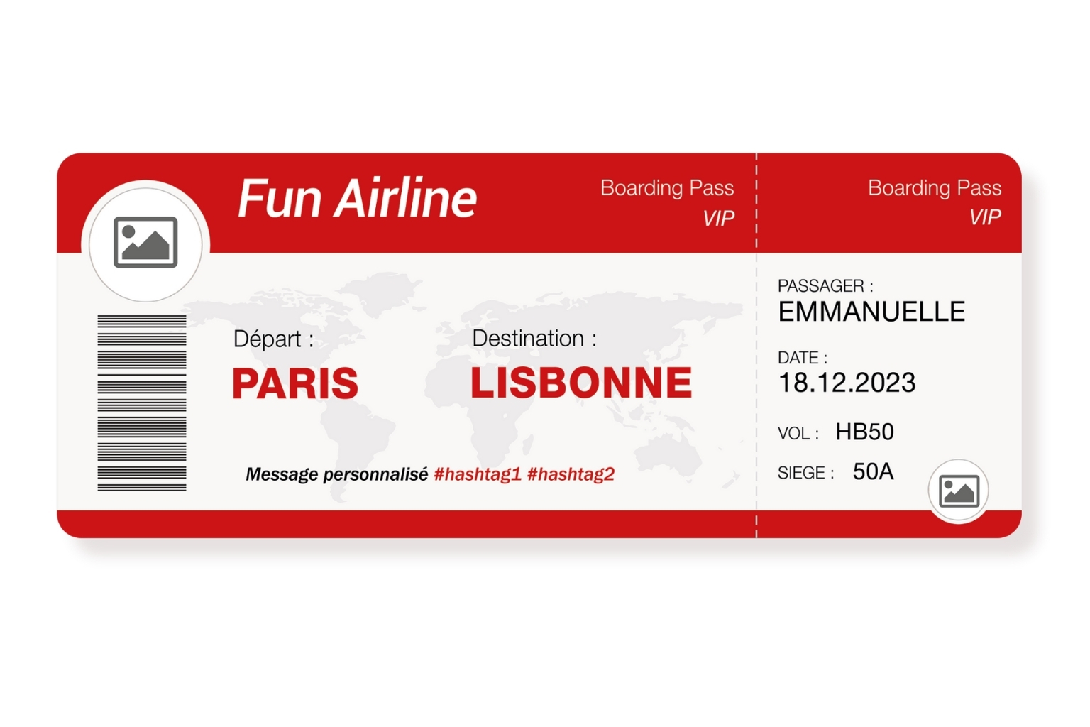 template-billet-avion-geant-rouge-personnalise-impression-en-ligne
