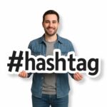 Hashtag ou mot géant personnalisé - Couleur unie