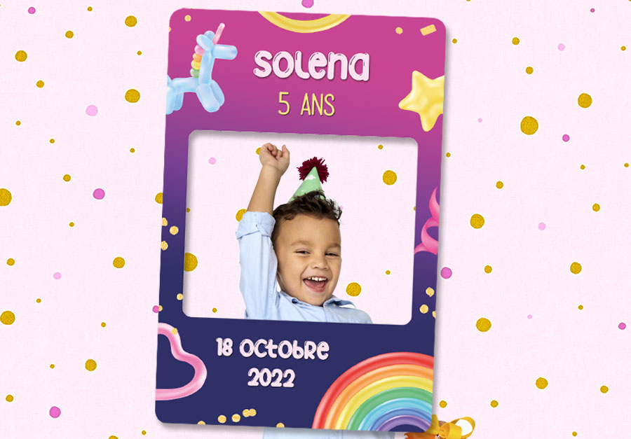 cadre-photobooth-personnalise-impression-anniversaire-petite-fille-enfant.