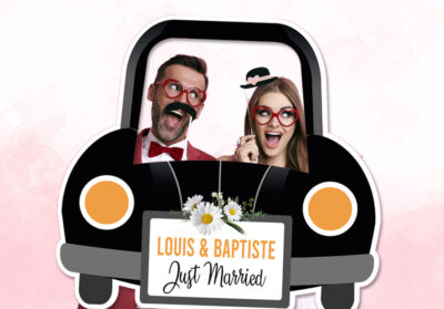 animation-cadre-photobooth-mariage-voiture-noire