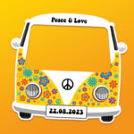 cadre-photobooth-forme-van-hippie-jaune-personnalise
