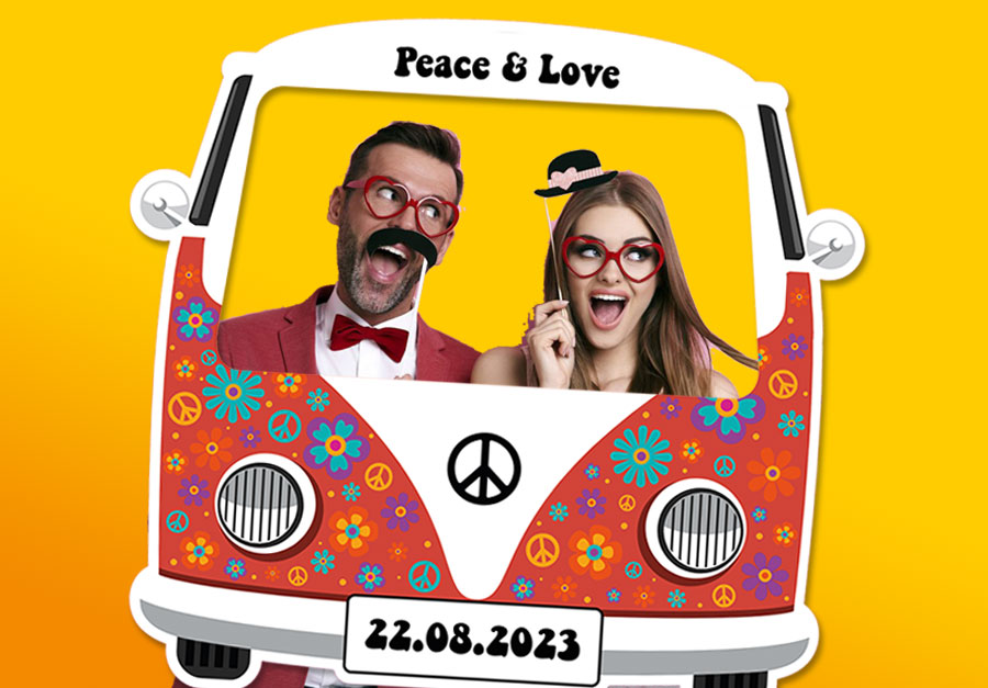 creation-cadre-photobooth-forme-van-hippie-flower-power-personnalisable