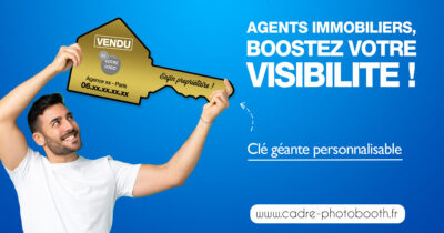 support-publicitaire-agent-immobilier-impression-cle-geante