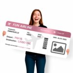 creation-billet-avion-personnalise-geant-rose-gold-evenement-cadeau