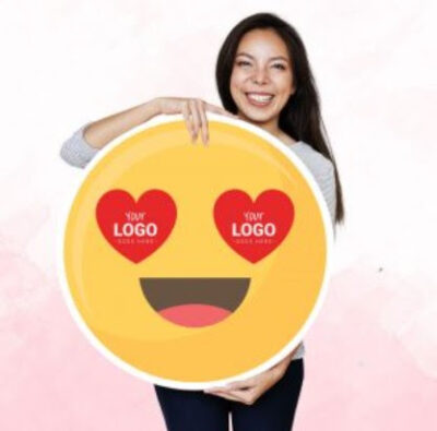 smiley geant personnalisé
