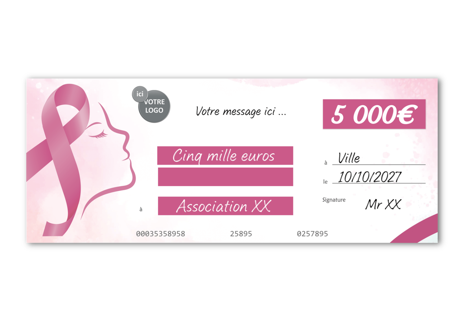 Cheque geant octobre rose 2026 - remise de don v2 Cheque geant octobre rose 2026 - remise de don v2