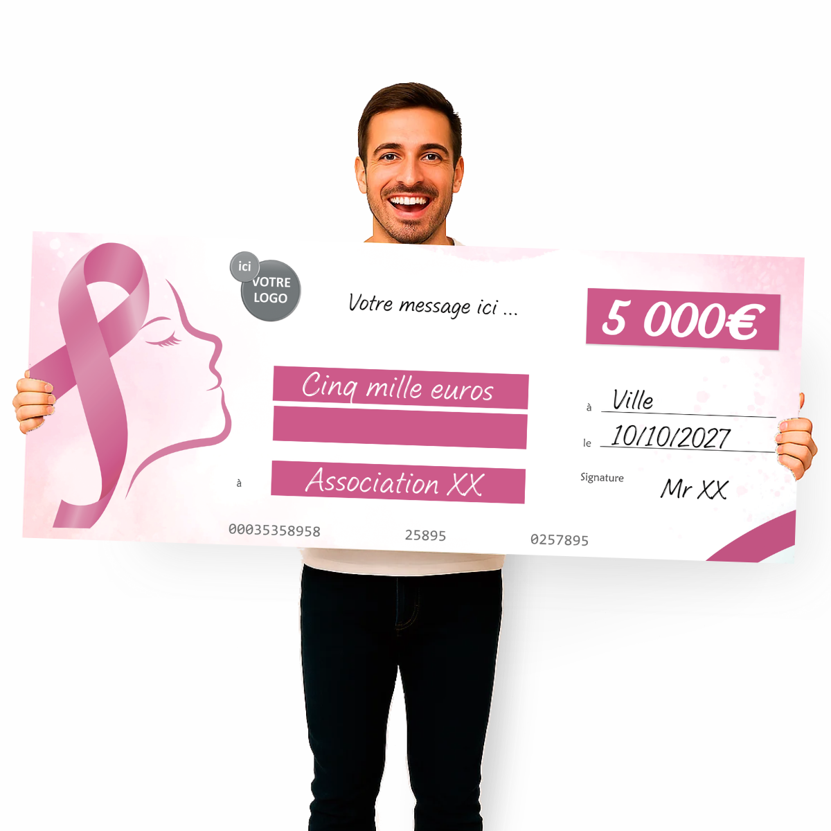 Cheque geant pour octobre rose 2026 - remise de don association v2 Cheque geant pour octobre rose 2026 - remise de don association v2