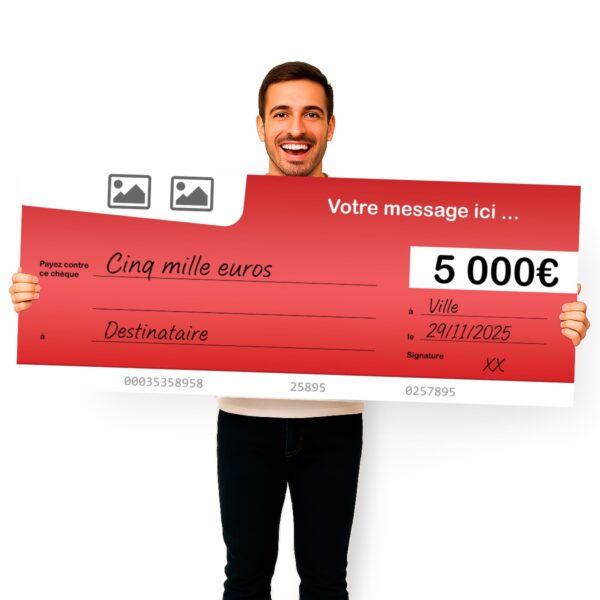 impression-en-ligne-cheque-geant-personnalise-rouge